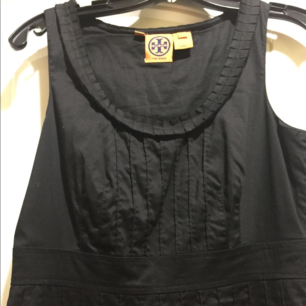 Black shift dress