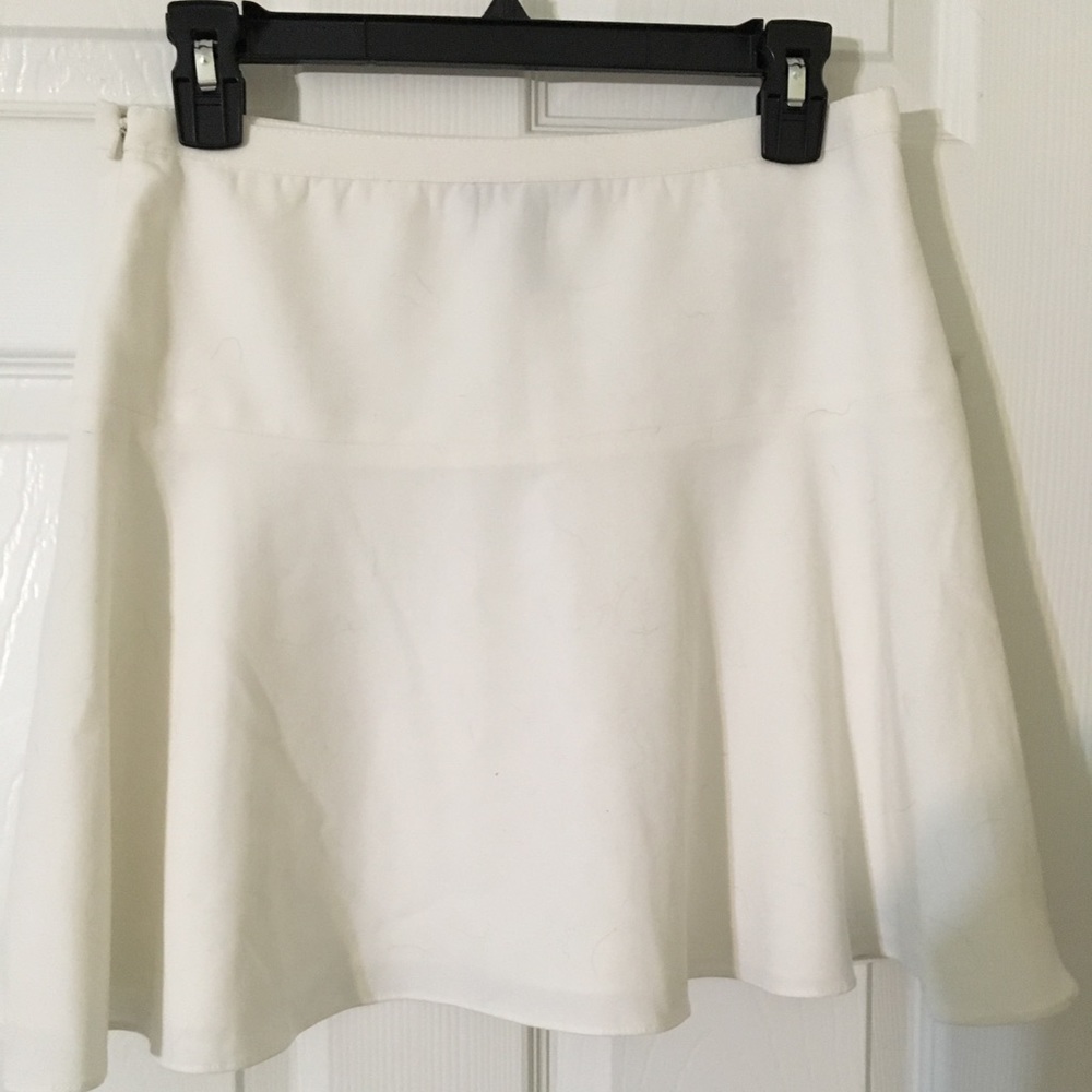 BCBG White Skirt