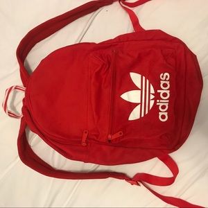Adidas backpack red