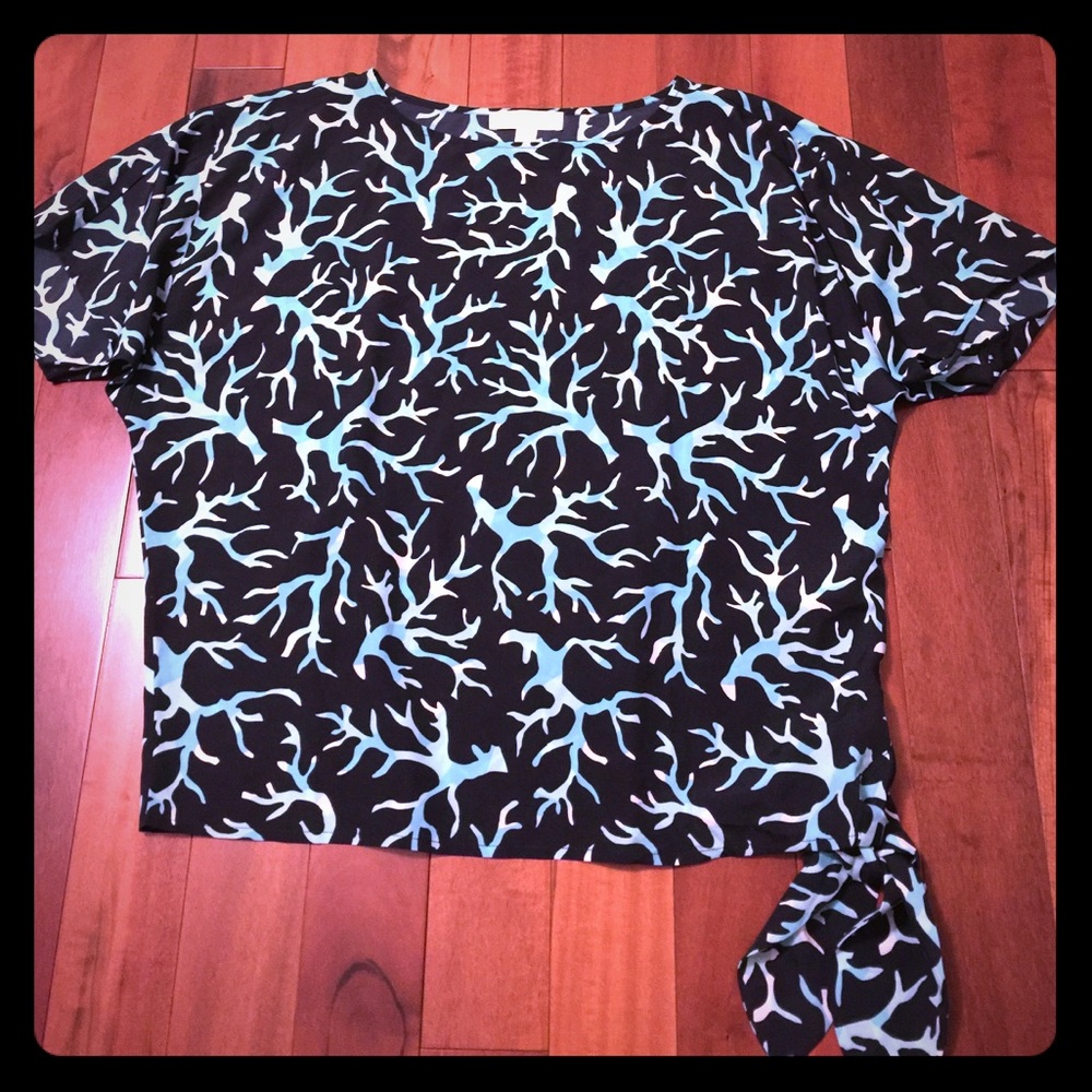 Michael Kors Side Tie Top