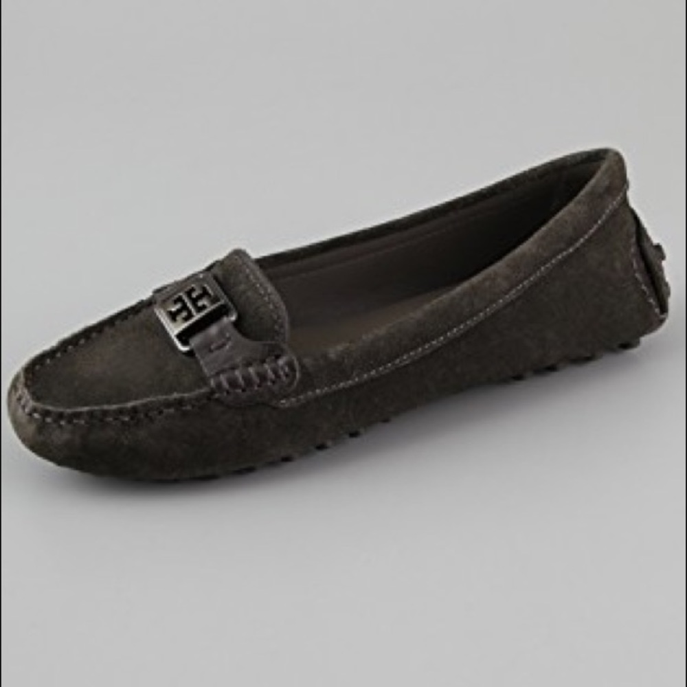 Tory Butch Kendrick Driving Loafer (Grey) Size 7.5