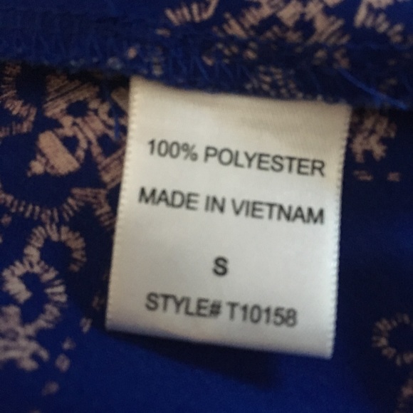 Woman's top spaghetti strap BoHo size small - Picture 5 of 5