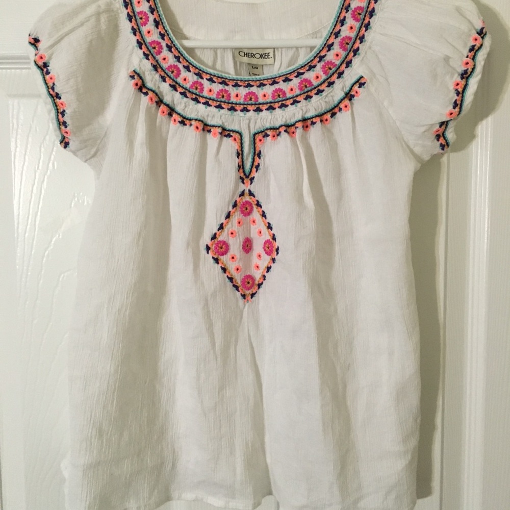 Embroidered Girls Shirt