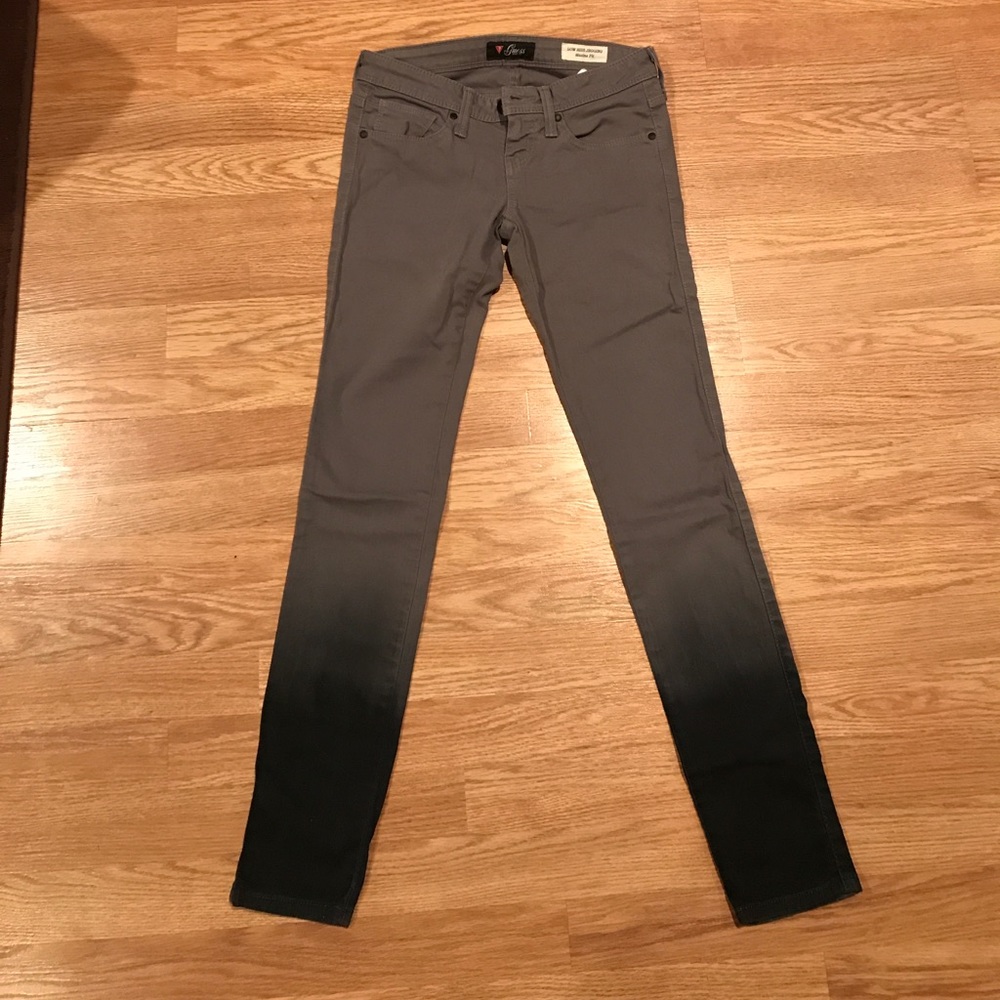 Gray to black Guess jeans!