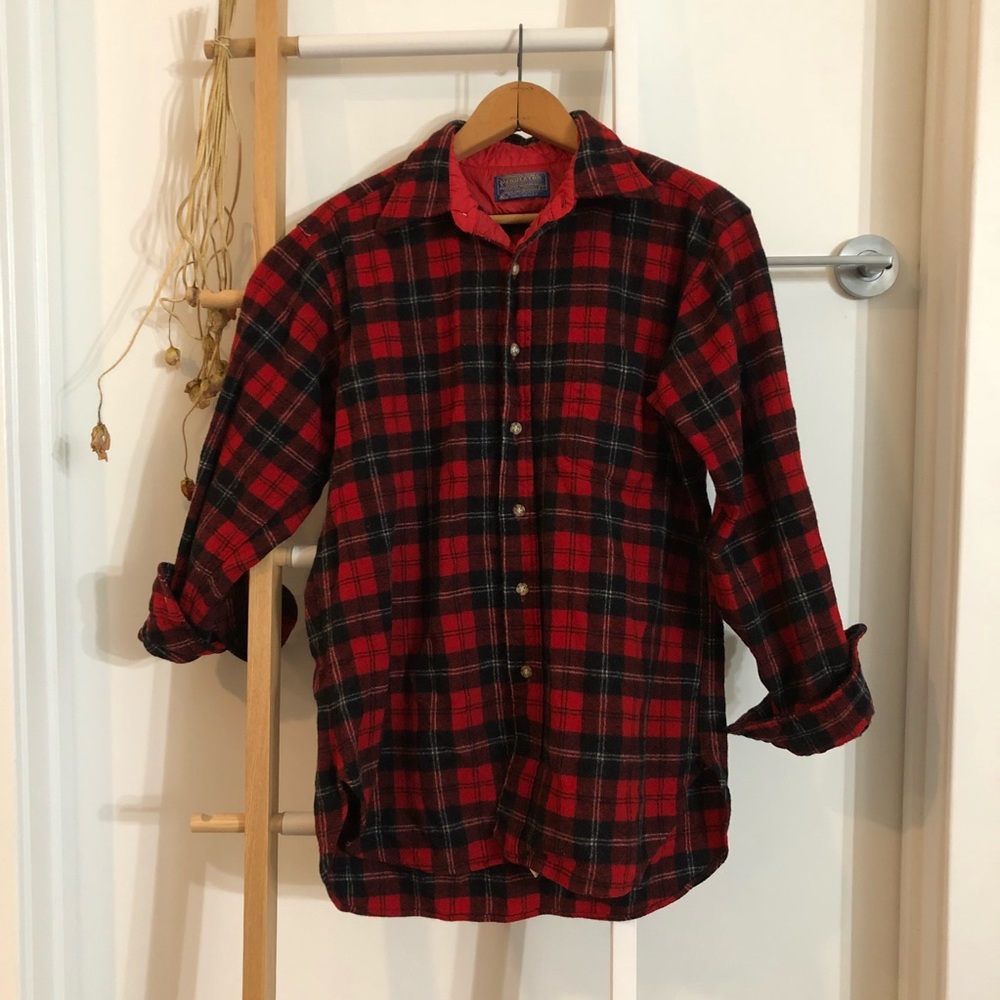 Pendelton Wool Flannel Top size M