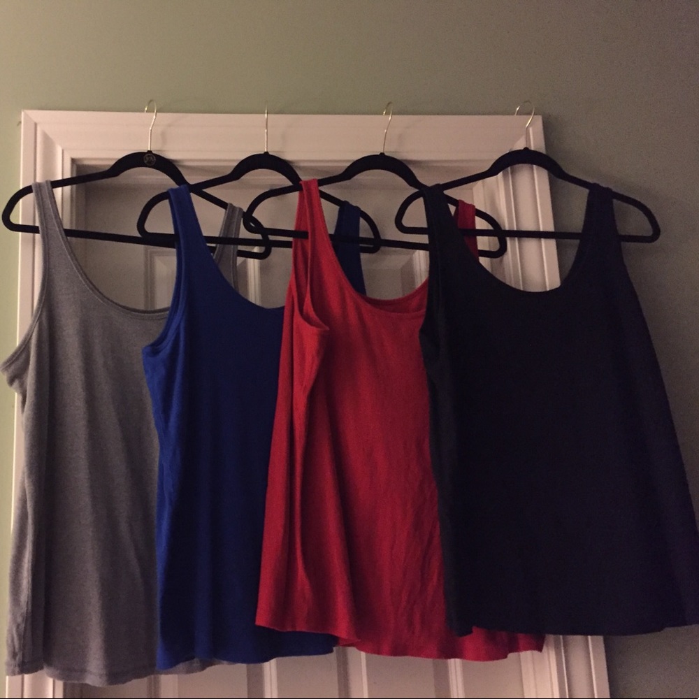 Ribbed Tank Tops - Multiple Colors