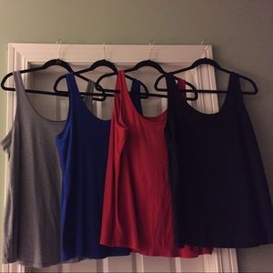Ribbed Tank Tops - Multiple Colors