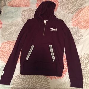 PINK maroon sweatshirt