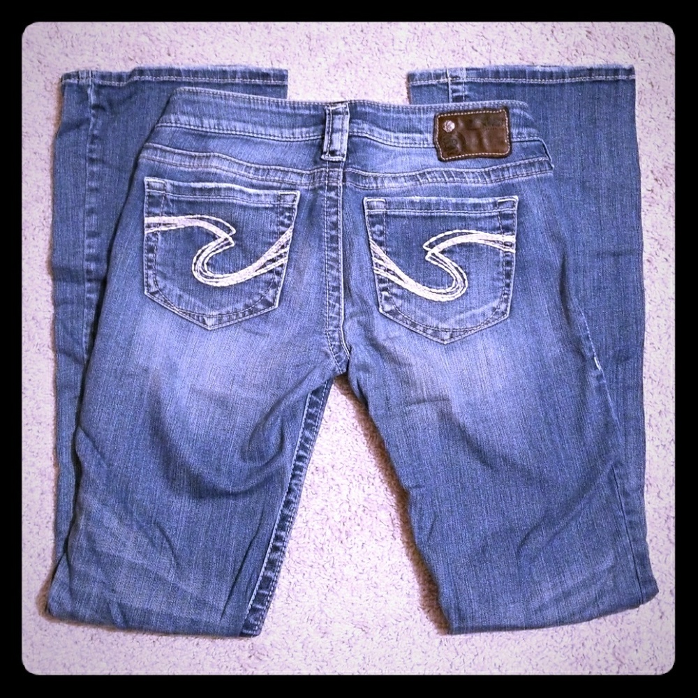Silver jeans