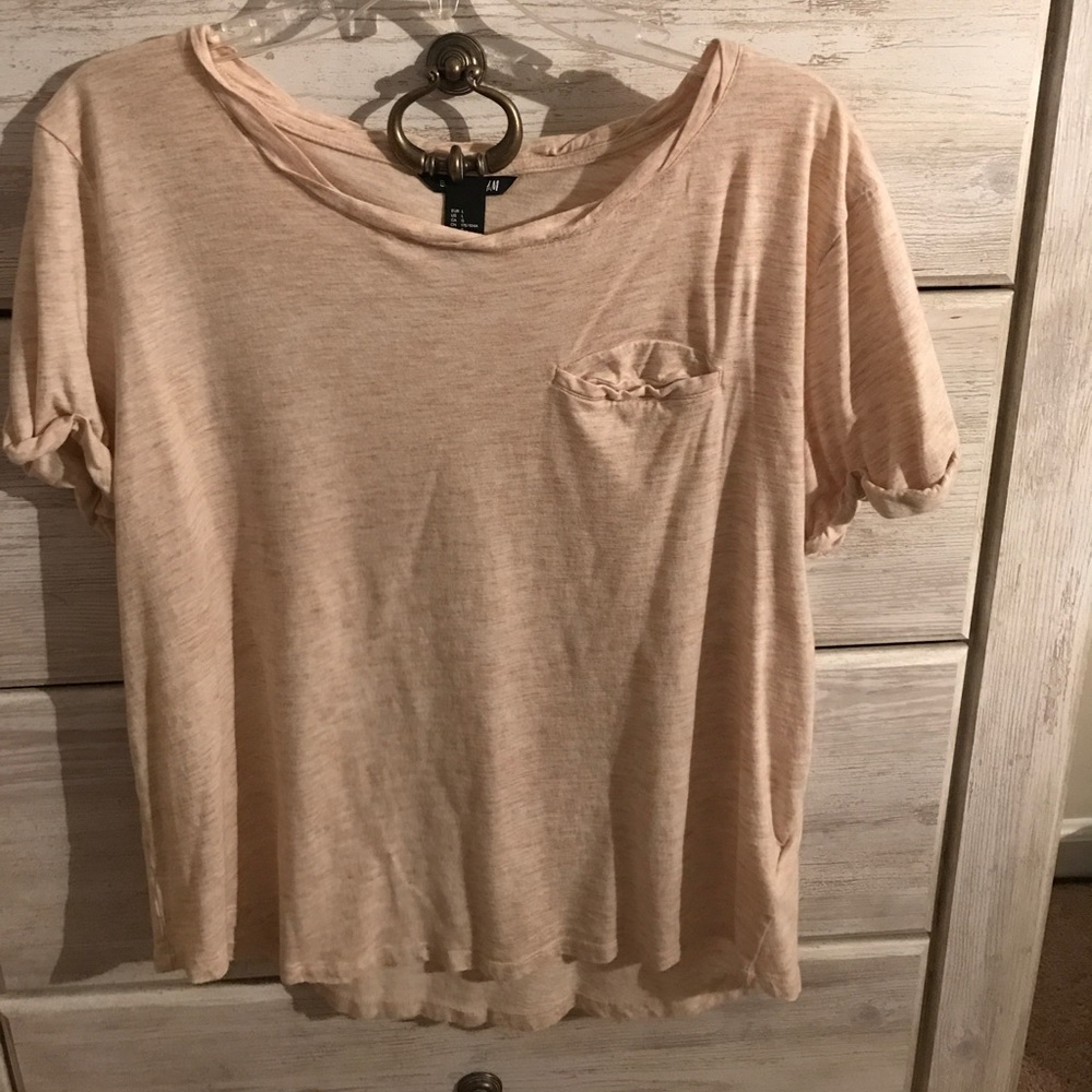 H&M scoop neck tee