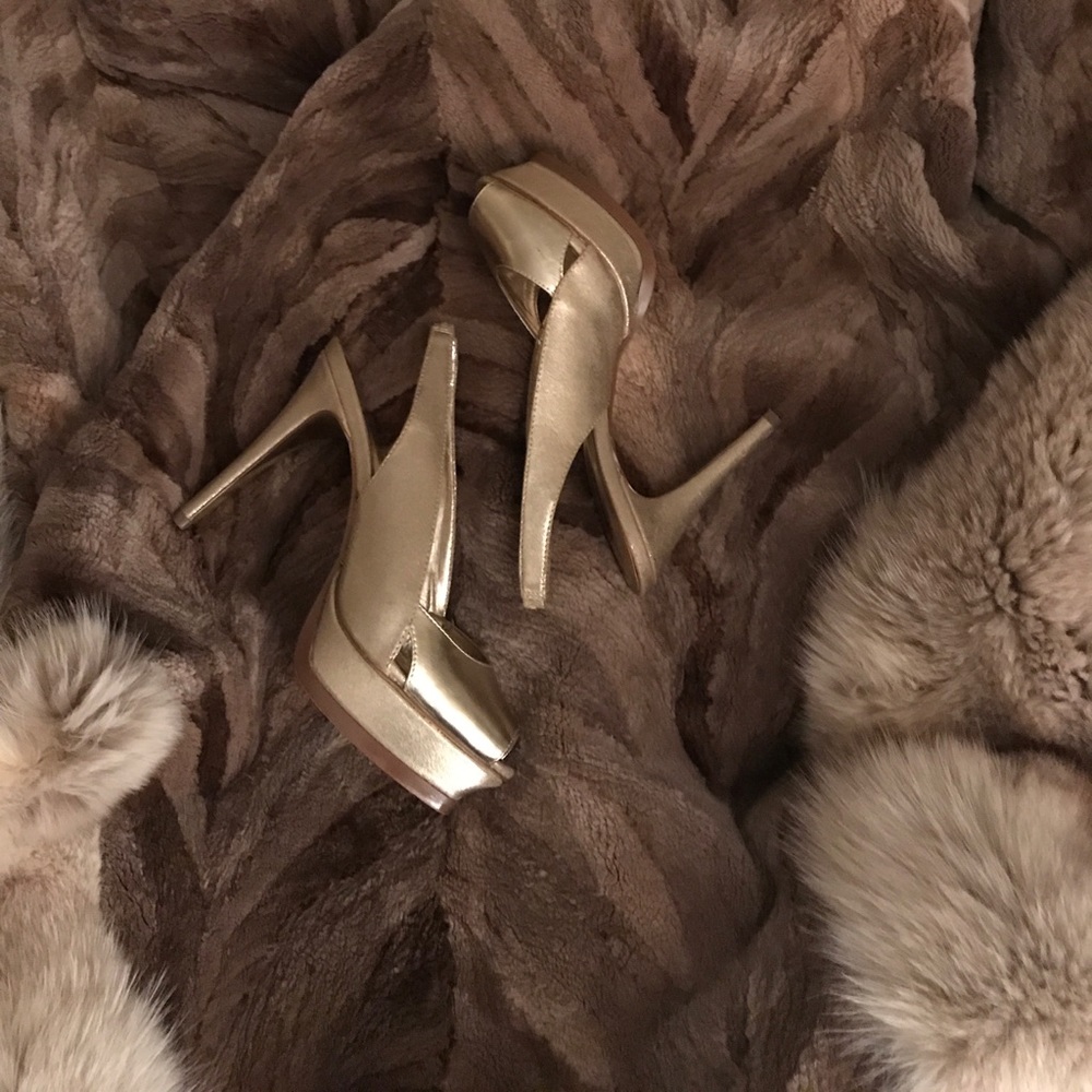Gold Heels