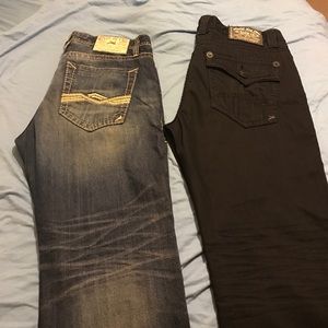 Rivet De Cru jeans Black size 40x34 Blue 42x32