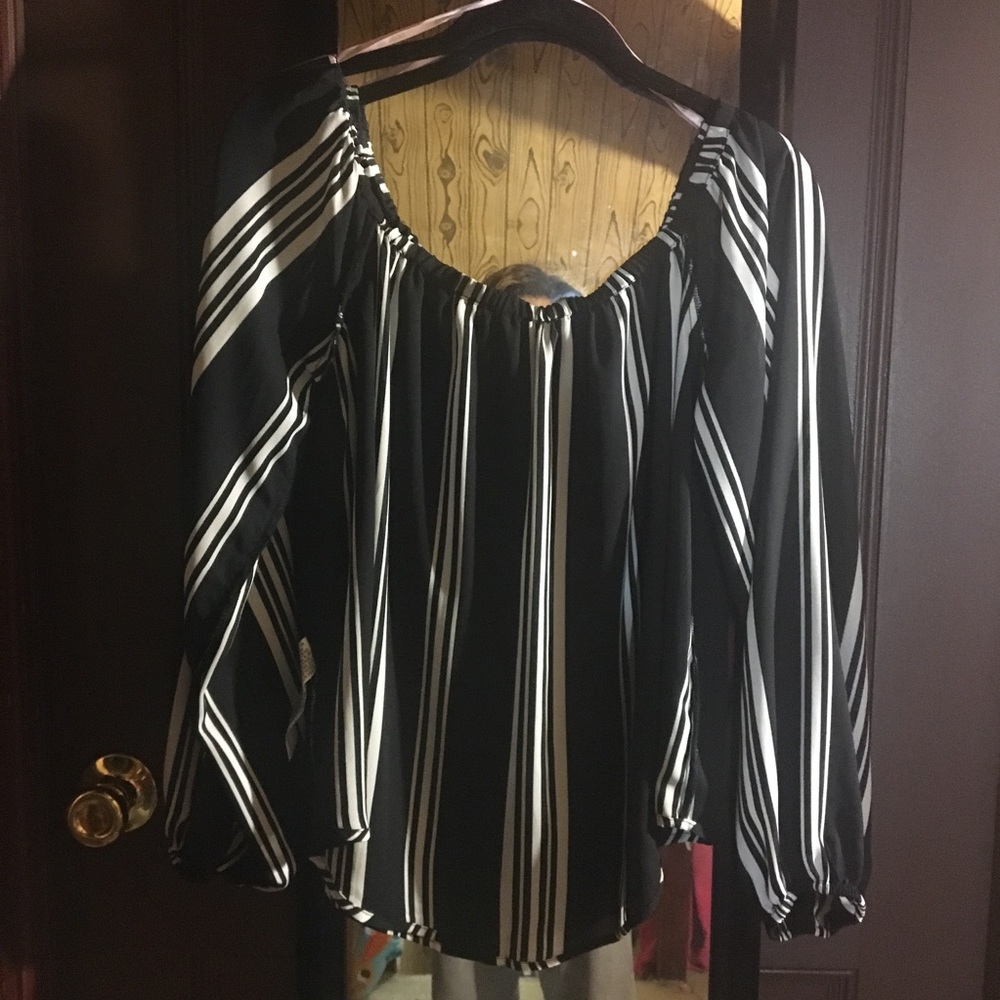 Off the shoulder blouse