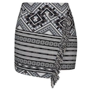 TopShop Tassle Wrap Mini Skirt 4