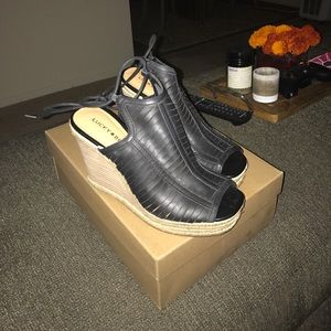 Laceey Lucky Brand Wedges