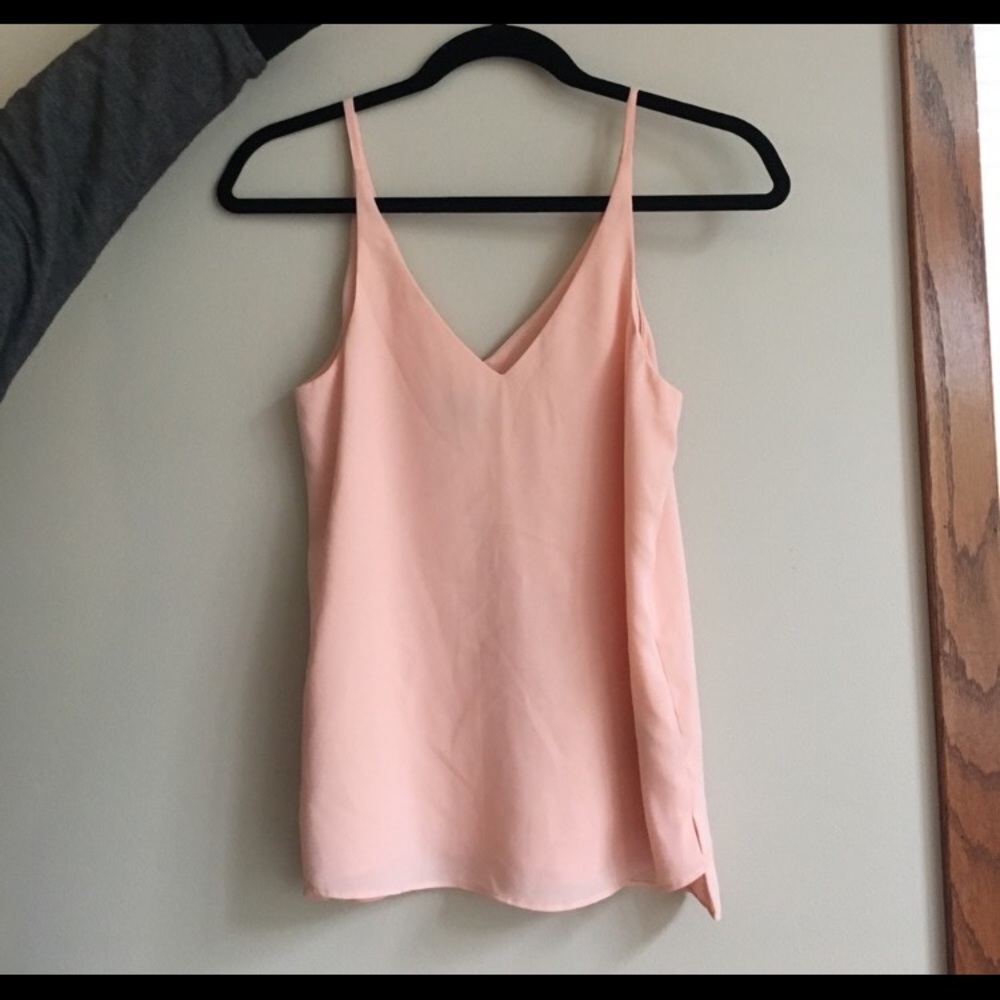 Light salmon pink tank top