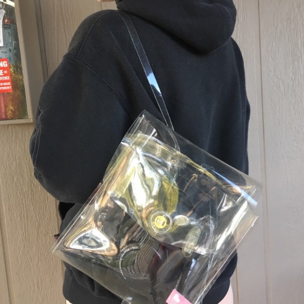 Clear backpack