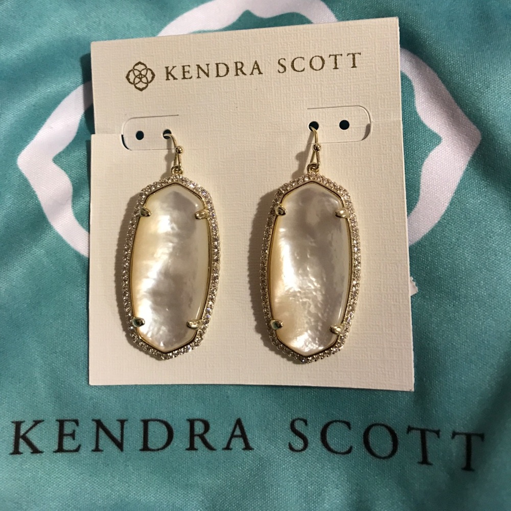 Kendra Scott Elle Pave earring