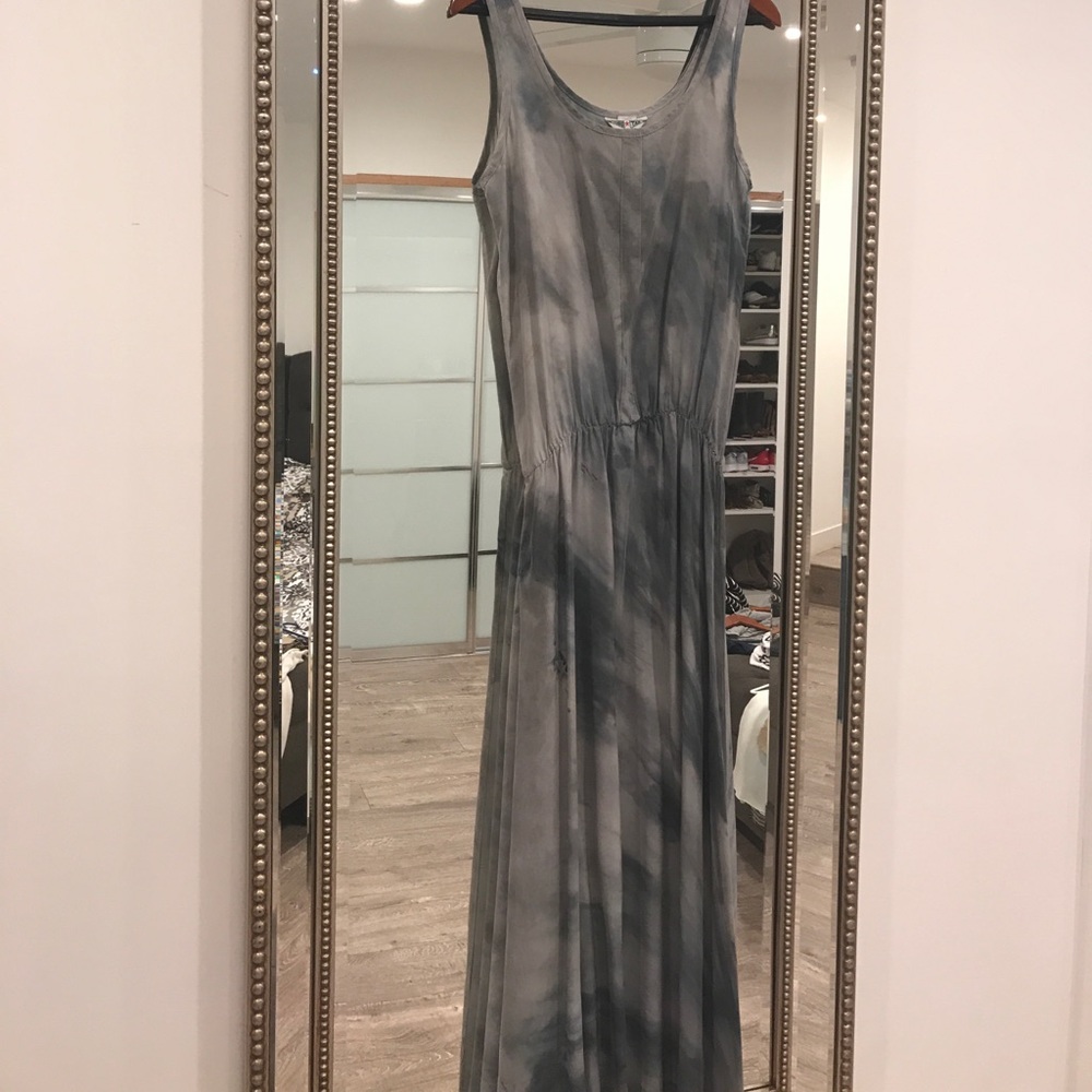Hard tail forever size small silk maxi dress