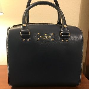 Blue Kate Spade purse