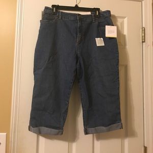 Blue Jean Capris