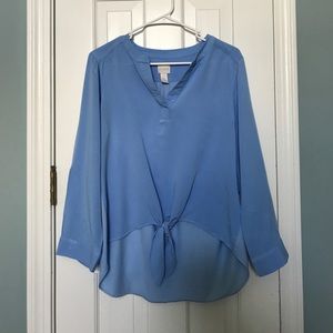 Chico Blue Blouse