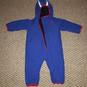 6-12 month North Face baby bunting