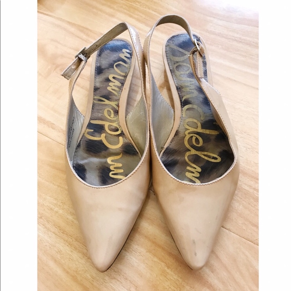 🚫SOLD🚫 Sam Edelman Hadley Slingback Pointy Flats - Picture 2 of 3