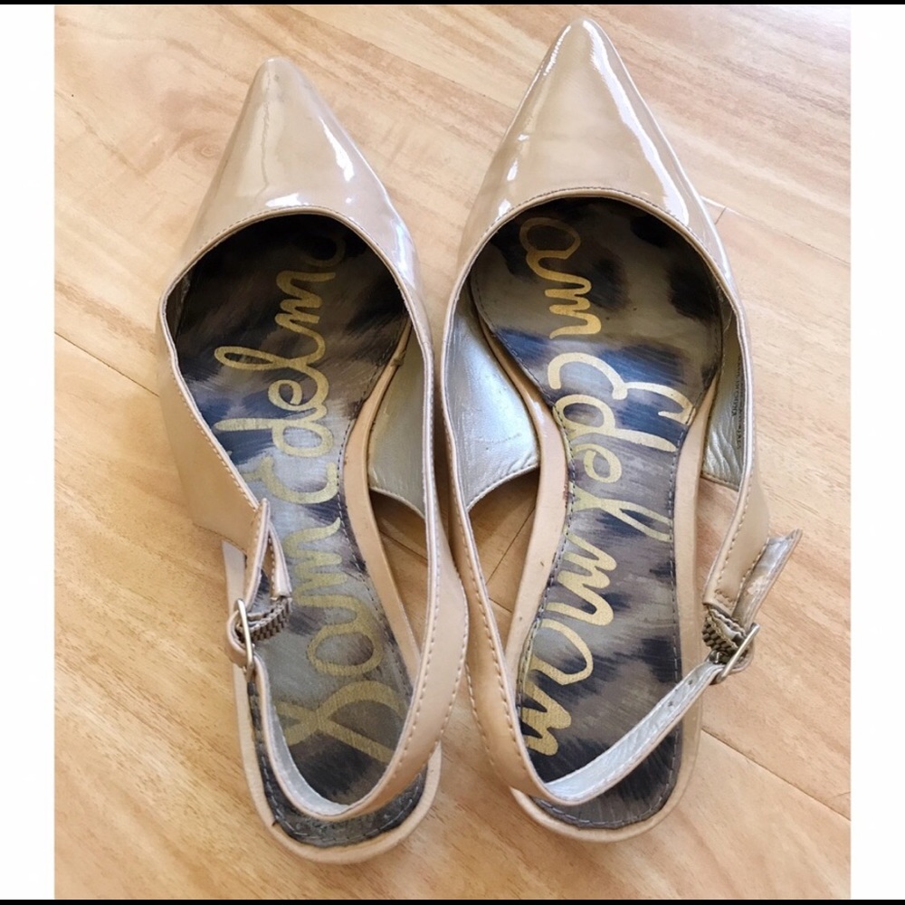 🚫SOLD🚫 Sam Edelman Hadley Slingback Pointy Flats - Picture 3 of 3