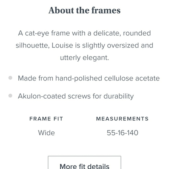 *Sold* Warby Parker elegant glasses - Picture 2 of 5