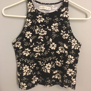 ABERCROMBIE: Floral crop top