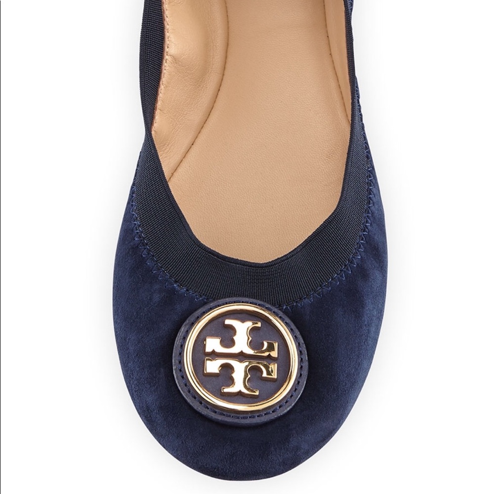 Tory Burch Caroline (Navy) 7.5 (worn)
