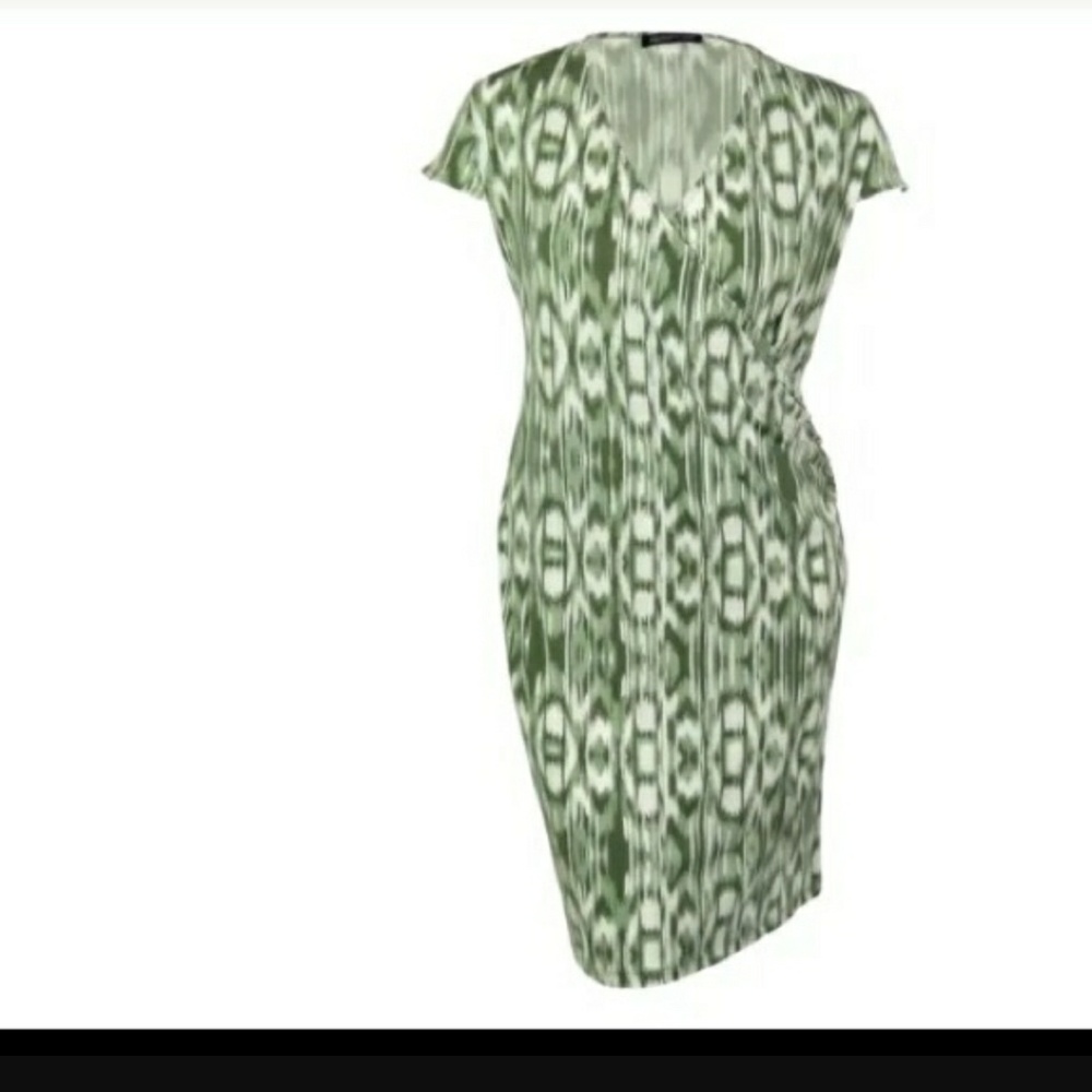 Jones New York Signature faux wrap dress 1X