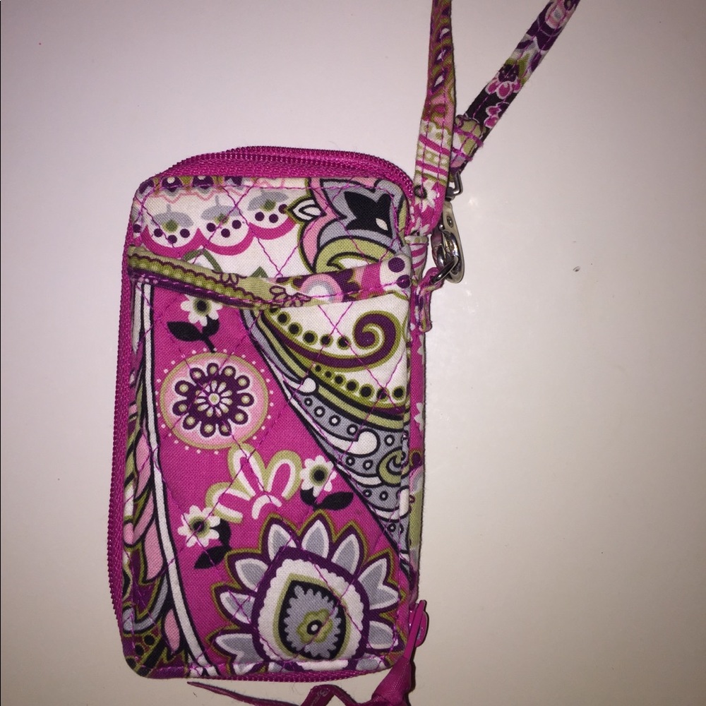 Very Bradley Pink Wristlet