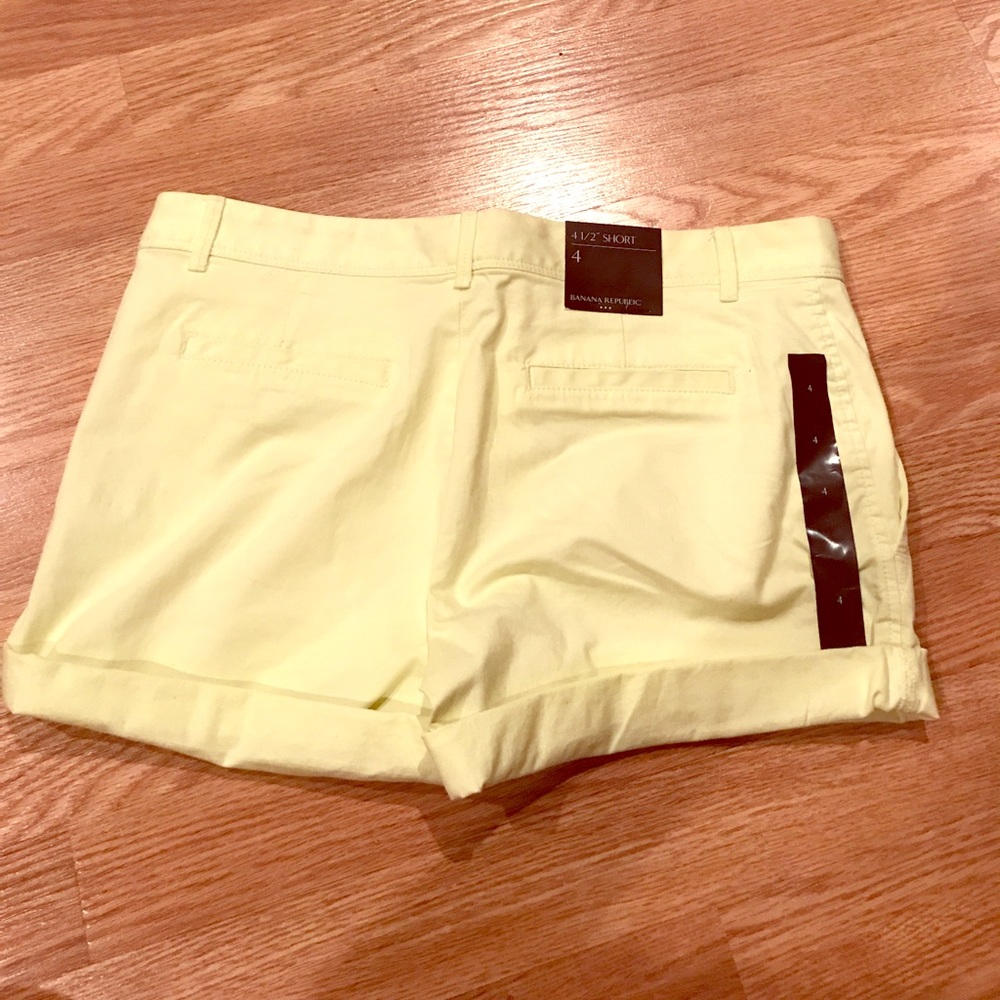 Yellow shorts