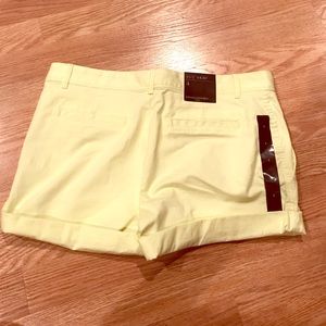 Yellow shorts