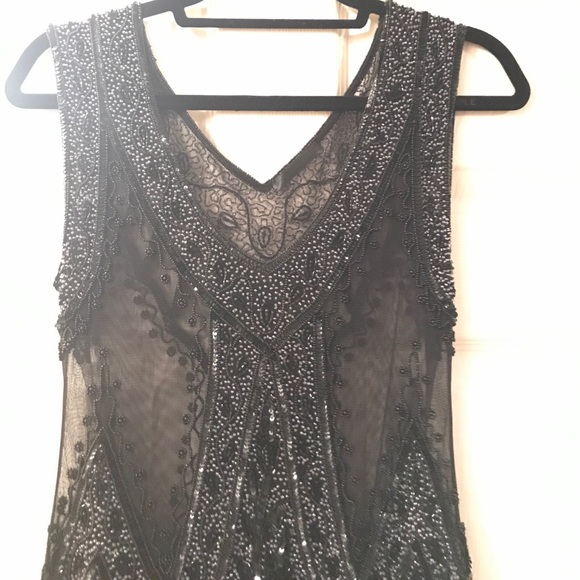 Formal 1920s-styled flapper dress - Picture 2 of 6