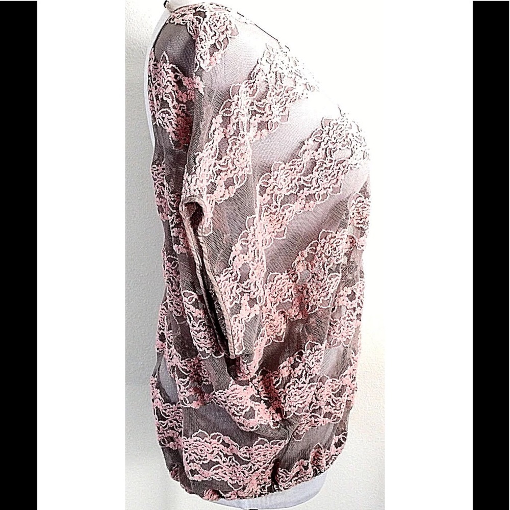 Free People County Fair Banded Bottom Lace Top - Picture 6 of 8