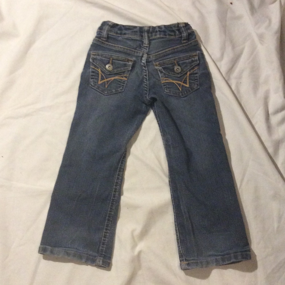 Girls blue jeans