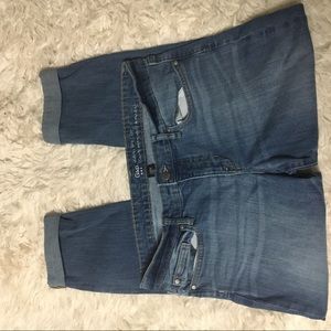 Gap Skinny Roll-Up Jeans
