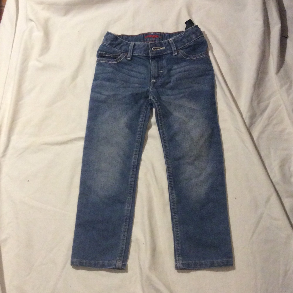 Girls blue jeans