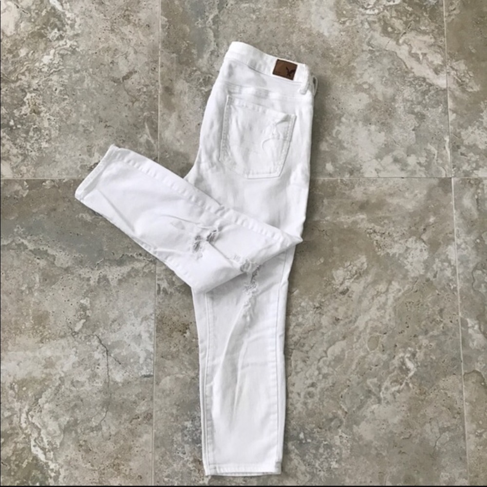 American Eagle Super Stretch Crop Jeans