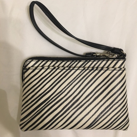 Coach zebra print wristlet - Picture 2 of 3