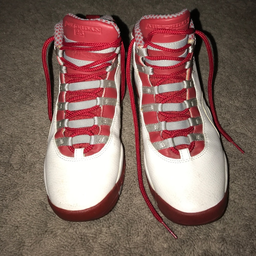 Steel grey red 10s