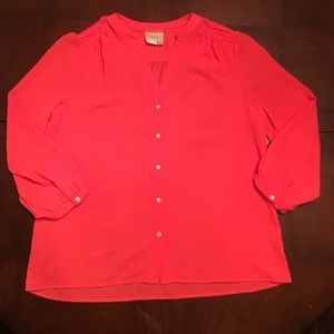 Anthropologie Vanessa Virginia Blouse, Size 6