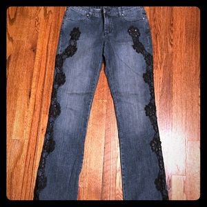 Boston proper Jeans with lace