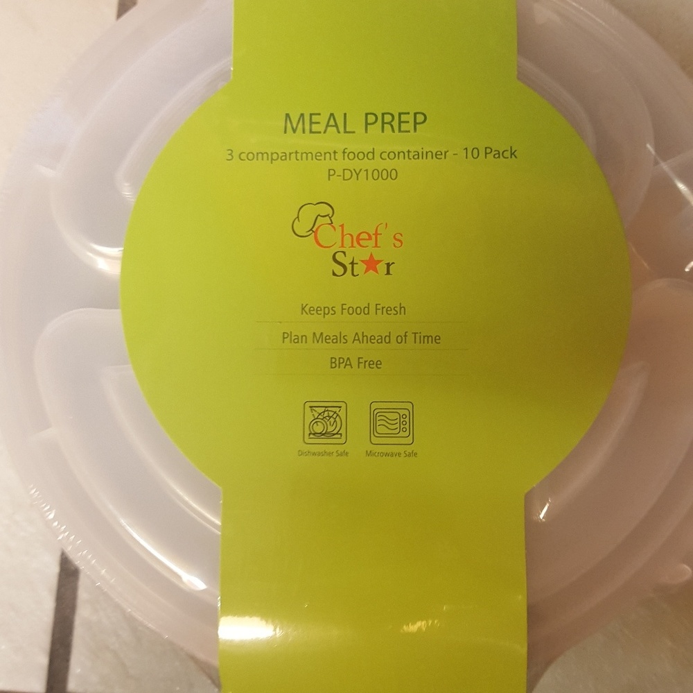 Chef's Star 10 pack 3 Compartment
