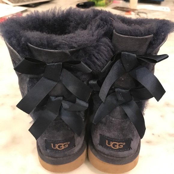 UGG Other - Ugh Bailey bow suede boots. Size 2 girls.