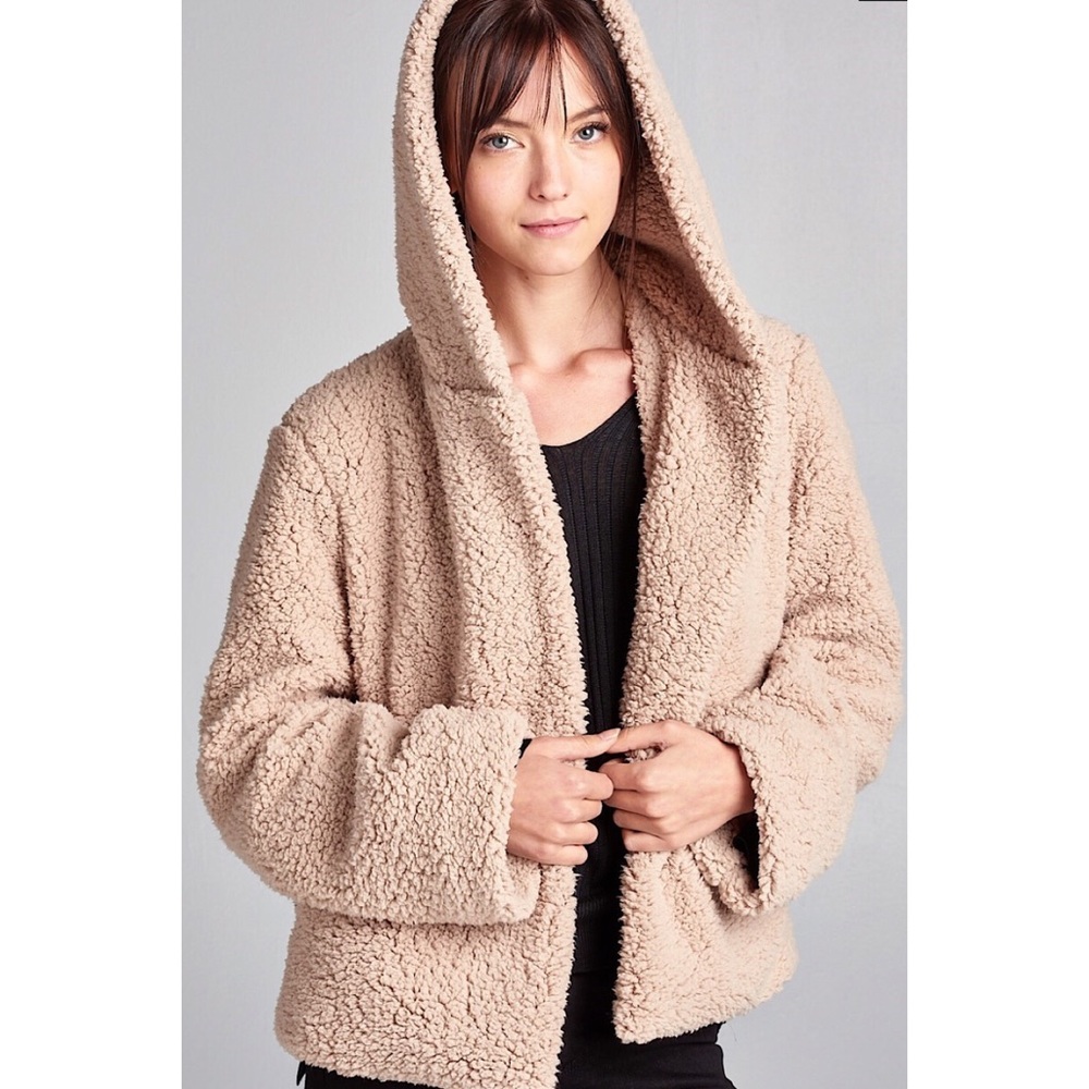 2 left!!! Jessica Faux Fur Hooded Coat - Picture 8 of 8