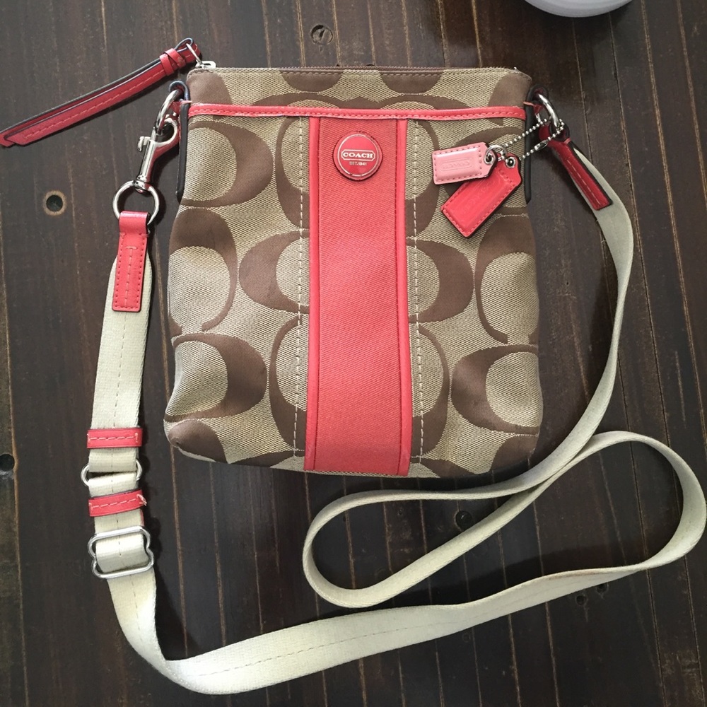 Authentic Coach Cross-body Purse